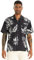 APTRO Men's Hawaiian Shirt Short Sleeved Floral Summer Beach Funky Party Holiday Shirt #BT024 Black L