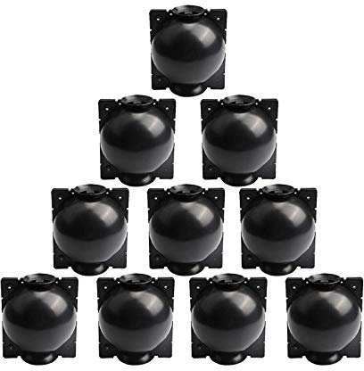 10 PCS Pflanzen Wurzel Booster Hochdruck Pflanzenvermehrungsset, Ausbreitungskugel Box Plant Root Growing Box, Hochdruckbox-Pfropfpflanzen-Vermehrungsball, Pflanzen Device Box Ball (Schwarz, S)