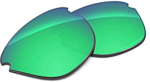 Tintart Verres de rechange performants compatibles avec Oakley Frogskins Lite Polarisés gravés, Vert émeraude – polarisé., Taille unique