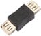 Usb 2.0 Tipo A Femmina A Femmina Accoppiatore Adattatore Usb Connettore A Convertitore F/F Applicazione In Illuminazione - Nero Deft e Professionale Deft