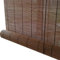 MHUQIA Sonnenschutz Jalousine Bambusrollo 90x160cm, Bambus-Rollo Natur FüR Innen, AußEn, Veranda, Atmungsaktive Raffrollos, Wasserdicht, Uv-Schutz, LichtdurchläSsig, Nicht Transparent (90x160cm)
