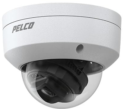 Pelco Sarix Value IJV223-1ERS IP IR Environmental Mini Dome Camera, 2MP, 3.6 mm, IR 30m, IP66, PoE