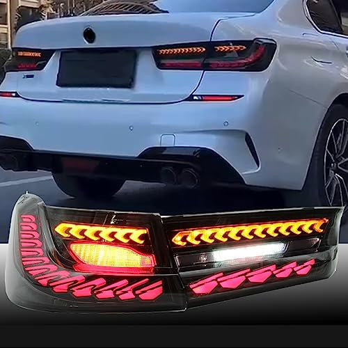 SUMRED Rückleuchte Rücklicht für BMW 3 Series G20 G28 2020-2022, Heckleuchte Links Rechts, mit wasserdichte