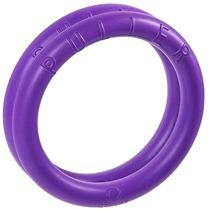 Puller MINI, 2 Stück, 18x2 cm, Spielringe,Interaktives Spielzeug für Hunde,Wasserspielzeug, Fitnessgerät für Hunde, Wurfspielzeug