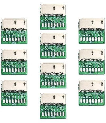 cablecc 10 pcs/lot 10 broches Femelle Micro USB 3.0 Prise Prise Réceptacle Board Mount SMT Type avec PCB pour USB Disque DIY OEM