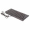 78 Tasten Ultra Slim Sprachtastatur, Deutsch/Russisch/Französisch Englisch Zweisprachige Tastatur, Arbeitseffizienz Multi Device USB Kabelgebundene Computer Tastatur, Leise und