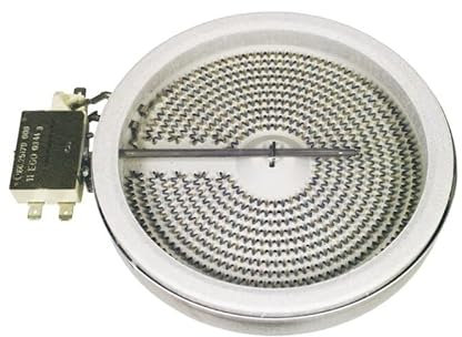 LUTH Premium Profi Parts Strahlheizkörper 140mmø kompatibel mit AEG 3740635218 EGO 10.54111.044 1200w 230v für Kochfeld