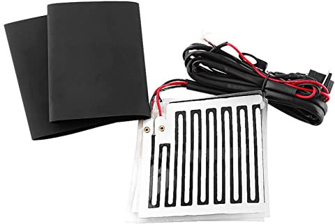 Motorrad Lenkergriffe, 12V Motorrad Griffheizung mit Klebeband und hitzebeständiger Abdeckung, Winter-Heizkissen für Motorrad,