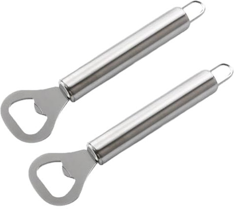 SGERUFZ 2 Pcs décapsuleurs en acier inoxydable