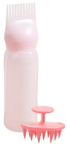 ASAKKURA 2sets Hair Coloring Applicator Bottle with Hair Root Comb and Massage Tool