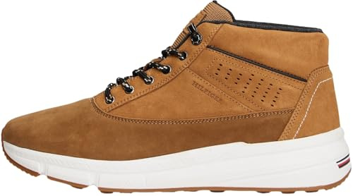 Tommy Hilfiger Uomo Stivali Bassi Hybrid in Pelle