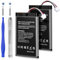BOANV 2 Pack 5000mAh for PS5 Controller Batteries,High Capacity LIP1708 Battery Replacement for sony PS5 for PlayStation 5 CFI-ZCT1W Wireless Controller Kit (2 pcs battery)