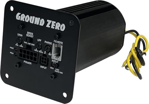 Ground Zero GZ SUB-AMP 300 - Modulo amplificatore per subwoofer, classe D, 2 ohm, con filtro passa-basso e 330 Watt max