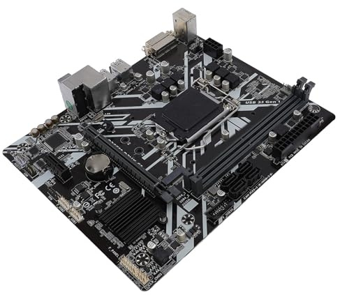 Vistreck B365M D2VX SI M ATX Motherboard for 9th/8th Gen Core I9/i7/i5/i3 & Pentium, Double Channel DDR4, Integrated 7.1 Sound & Gigabit LAN