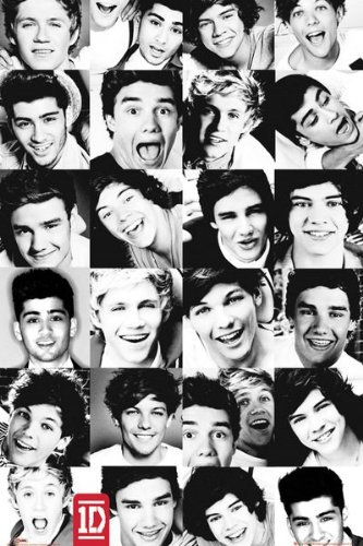 One Direction (Grid) - Maxi Poster - 61cm x 91.5cm
