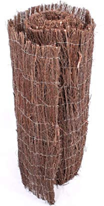 bambus-discount.com Waikiki Eco - Esterilla de brezo (150 x 500 cm, 1,5 m x 5 m)