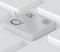 Keystickers | 14x14mm - Oben | Russische Aufkleber für PC/Laptop & Notebook Tastaturen, transparente matte Folie | Farbe: GRÜN | ??????? ???????? ?? ?????????? | Russian Keyboard Stickers