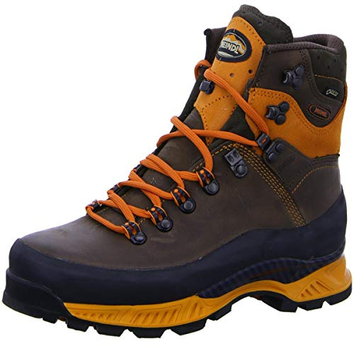 Meindl Herren Litepeak GTX Natur RotWanderstiefel | Das Modell Trekking Basic setzt sich zusammen aus Soft Polyester + Polypropylen Polster, sowie Polyamid zur Verstärkung an Ze