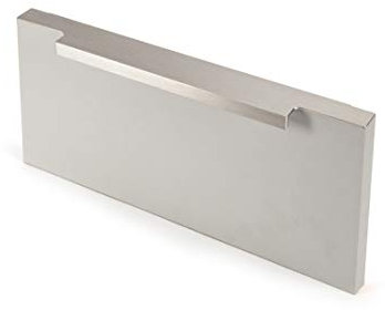 296mm Brushed Nickel Trim Profile Handle for Top of Kitchen Cabinet Door | Screw Fix | Various Lengths