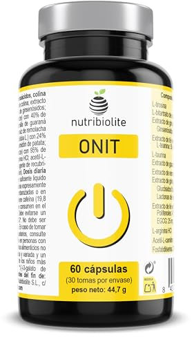 Nootropikum – Ginseng, Ginkgo, Cholin, Tyrosin, Taurin, Grüner Tee, Guarana, Rote Beete, Carnitin, Theanin, Arginin, Phosphatidylserin - Gedächtnis, Konzentration, geistige Beweglichkeit - ONIT