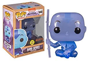 Funko POP! Animation Avatar The Last Airbender #940 - Aang [Spirit] Glow-in-The-Dark Exclusive