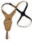 Shoulder Pistol Holster,PU Pistols Houlder Holsters Concealed Adjustable for 19 92 17 18 Brown