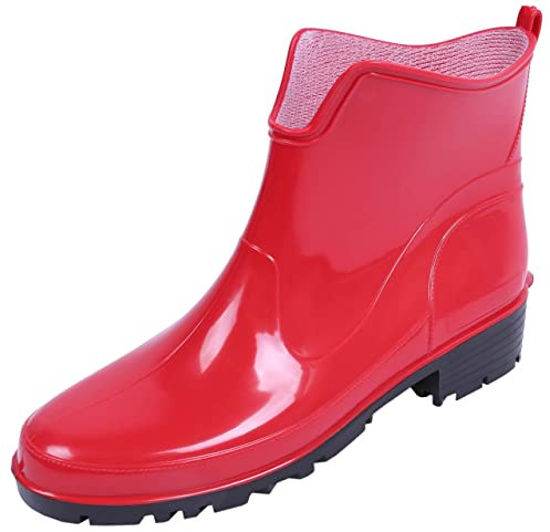 Stivali in gomma rossi, corti LEMIGO 41 EU