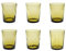 GALBIATI MILANO Tribeca 6 Tumbler Acqua Giallo