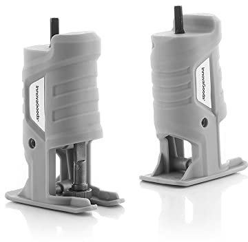 InnovaGoods® Adattatore per seghetto alternativo per trapano Jrill, trasforma il trapano in un seghetto alternativo, con design adattabile e compatibile con trapani.