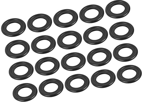 A ABSOPRO Olio Scarico Tappo Guarnizioni M14 Gomma Universale per Auto (Set di 20)