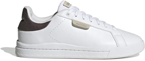 adidas Damen Court Silk Shoes Schuhe, Cloud White/Cloud White/Champagne met, 39 1/3 EU