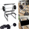 MUGUOY Squat Rack Stifthalter – Schreibtisch-Organizer, Lustig Barbell Rack Pen Holder, Kreativer Gym Thema Schreibtisch Stift Veranstalter, für Fitness-Enthusiasten und Gewichtheben Fans.