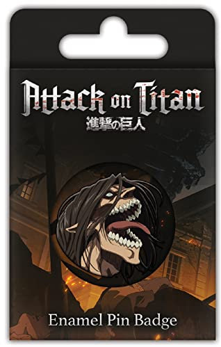 Anstecknadel Attack on Titan, Emaille, 1,5 x 3 cm, offizielles Lizenzprodukt