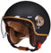BGGNG Casque Moto Demi-Jet Homme ECE Homologué Casque Semi-Ouvert Casque Jet Urbain Casque Moto Et Scooter Compact Femme Adulte avec Anti Scratch Visiere F,54-61CM