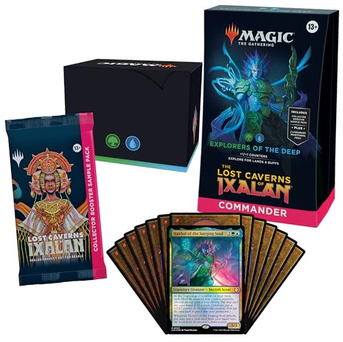 Magic: The Gathering Die verlorenen Höhlen von Ixalan Commander-Deck – Erkunder der Tiefen (Englische Version)