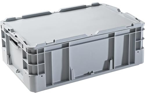 kaiserkraft | Industriebehälter | Volumen 40 l | LxBxH 600 x 400 x 220 mm | grau