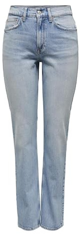 ONLY ONLWILLOW HW Straight LB DNM DOT