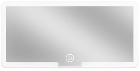 Auto Vanity Mirror, Vehicle Vanity Mirror, Car Sun Visor Mirror, Temperature Car Visor Mirror, Rechargeable Sun Visor Makeup Mirror, Touch Control Dimmable Light Up Car Mirror