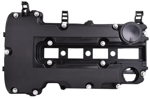 Asical Ventildeckel Zylinderkopfhaube Zylinderkopf Ventil Wippe Abdeckung Passend für Adam M13 Astra J P10 Corsa D S07 E X15 Insignia A G09 Zafira C P12 Autozubehör Teil# 25198874 25198498