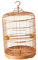 Dualoai Vogelkäfig für Papageien, Medium und Large, Braun, Freilufttauglich, Bequemes Türdesign, 30 cm x 49,5 cm