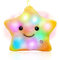 Shengou Weihnachten Kissen Stern Led,Kinderkissen Stern,Leuchtkissen Kinder,Led Stern Kissen,Leuchtender Stern Kissen,Leuchtendes Kissen Stern,Leuchtkissen Stern,Sternenkissen Kinder(Gelb)