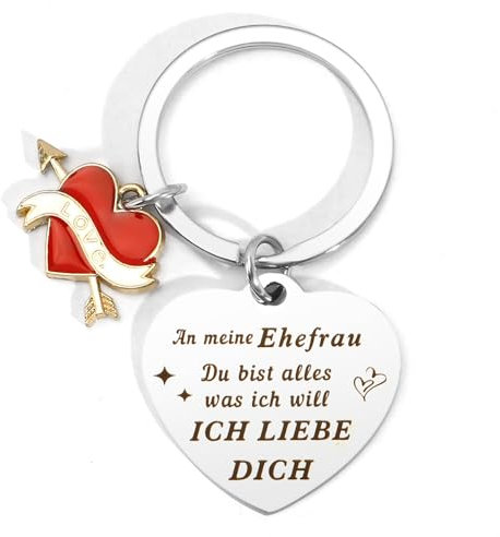Geschenk Für Ehefrau Geschenk Ehefrau Geburtstag Bester Ehefrau Geschenk Hochzeitsgeschenk Geschenk Hochzeit Jahrestag Geschenk Für Sie Geschenke Zum Jahrestag Silberhochzeit Schlüsselanhänger
