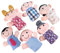 CIYODO 6St Handpuppe Kuscheltiere für Kinder Kinderhandspielzeug Lernspielzeug für Kinder interaktives Spielzeug Kinder Puppen Handfamilienpuppen Geschichte erzählende Marionette Plüsch