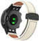 HYSDFFG Bracelet Magnétique en Cuir pour Garmin Forerunner 45S/45, Bracelet de Remplacement en Cuir Véritable avec Fermoir Magnétique Conçus Compatible avec Garmin Forerunner 45S/45 (C)