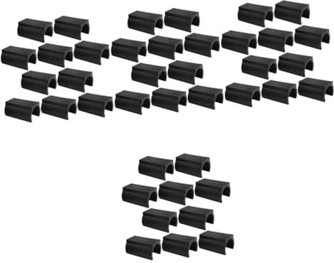 jojofuny 40pièces Capuchons De Plastique pour Chaise Lot de Antidérapants Et Faciles à Installer Compatibles avec Types De Meubles Protègent Sols Rayures Et Bruit