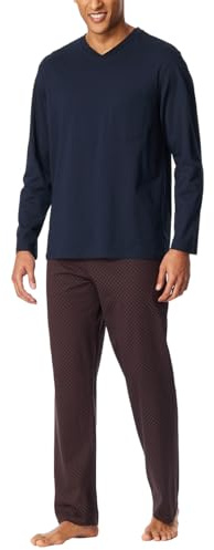 Schiesser Herren Schlafanzug Lang - Nightwear Set Pyjamaset (1er Pack)