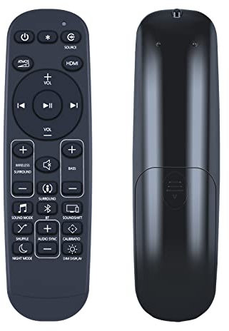 TCNOUMT Neu Ersatz Fernbedienung Passend für JBL Bar 9.1 Bar 5.1 Bar 5.0 Bar 3.1 Bar 2.1 Bar 2.0 Soundbar-System Studio