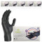 DeinPack 1000 Einweghandschuhe schwarz (10x100), Einmalhandschuhe XL, Nitril Handschuhe, Nitrilhandschuhe puderfrei, Gummi-Handschuhe Einweg, Schutzhandschuhe, Handschuhe Nitril in S, M, L, XL
