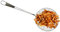 Chabrias Ltd 6.3/16cm Stainless Steel Strainer Skimmer Ladle with Ergonomic Handle Wire Skimmer Spoon with Spider Mesh Filter for Kitchen Frying Food, Pasta, Spaghetti, Noodle – Heavy Duty