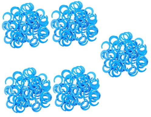 5 Sätze Schnalle Für Wasserreiniger Verschlussclip Für Wasserreiniger Wasserfilter -verschlussclip Pumpe Klemmen Holzbearbeitung Büroklammern Plastik Blue 50 Stück * 5 DOITOOL